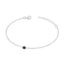 bracelet femme edora argent 925/1000 et oxyde