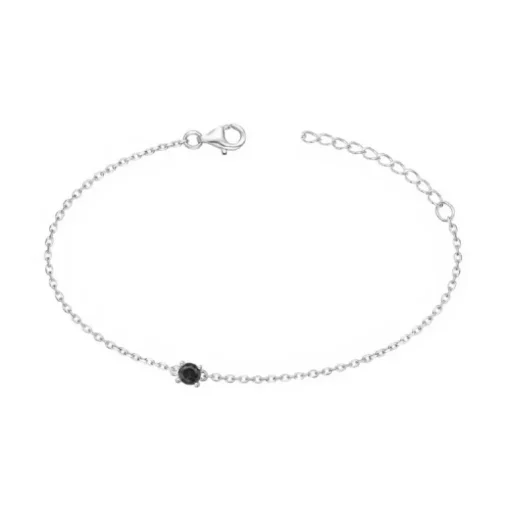 bracelet femme edora argent 925/1000 et oxyde