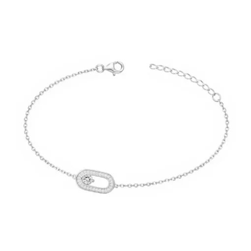 Bracelet Femme EDORA ARGENT 925/1000 et Oxydes