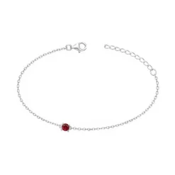 Bracelet Femme EDORA ARGENT 925/1000 et spinelle