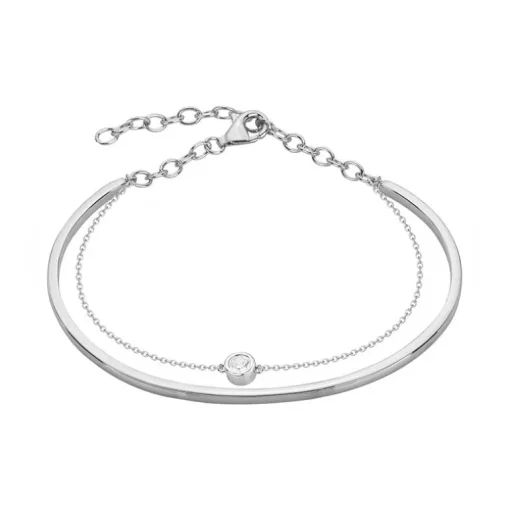 Bracelet Femme EDORA ARGENT 925/1000 et Oxyde