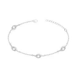 Bracelet Femme EDORA ARGENT 925/1000 et Oxydes