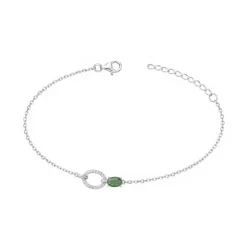 Bracelet Femme EDORA ARGENT 925/1000 et spinelle