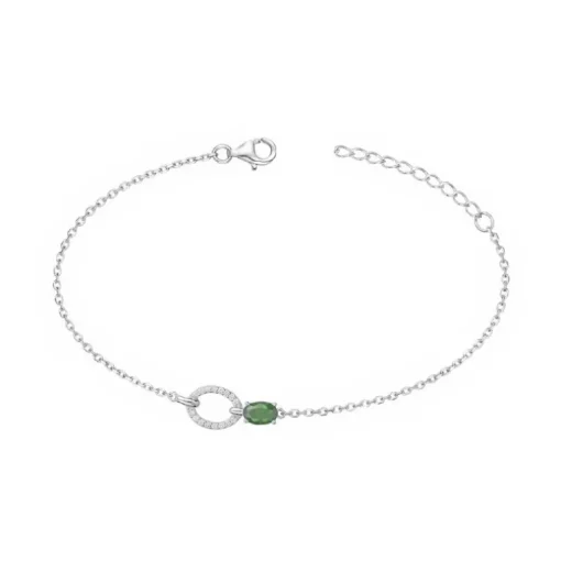 Bracelet Femme EDORA ARGENT 925/1000 et spinelle
