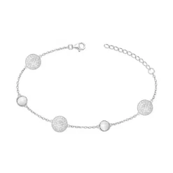 Bracelet Femme EDORA ARGENT 925/1000 et Oxydes