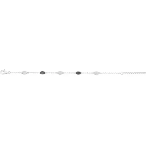 Bracelet Femme EDORA ARGENT 925/1000 et Oxydes EDO70300403