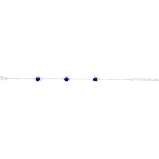 Bracelet Femme EDORA ARGENT 925/1000 et Spinelles EDO70300314