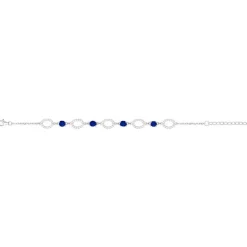 Bracelet Femme EDORA ARGENT 925/1000 et Spinelles EDO70300311