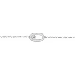 Bracelet Femme EDORA ARGENT 925/1000 et Oxydes