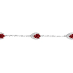 Bracelet Femme EDORA ARGENT 925/1000 et spinelles