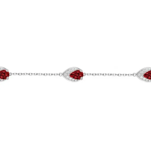 Bracelet Femme EDORA ARGENT 925/1000 et spinelles