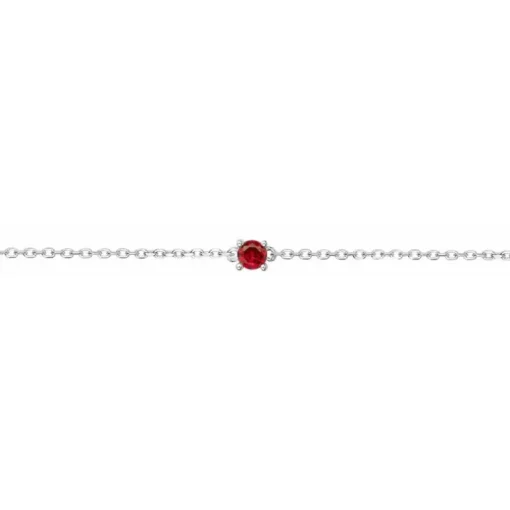 Bracelet Femme EDORA ARGENT 925/1000 et spinelle