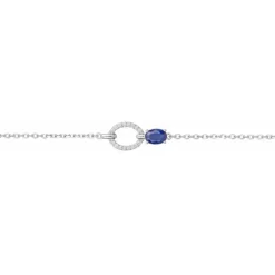 Bracelet Femme EDORA ARGENT 925/1000 et spinelle