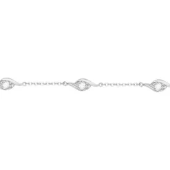 Bracelet Femme EDORA ARGENT 925/1000 et Oxydes