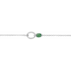 Bracelet Femme EDORA ARGENT 925/1000 et spinelle