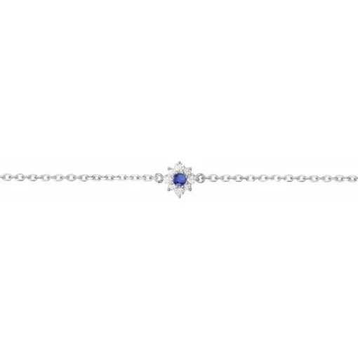 Bracelet Femme EDORA ARGENT 925/1000 et spinelle
