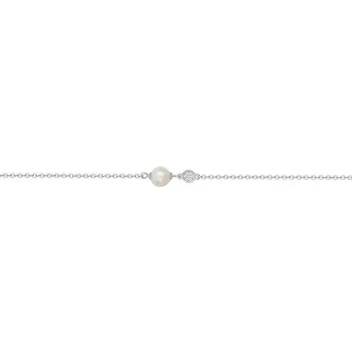 Bracelet Femme EDORA ARGENT 925/1000 et Perle d'eau douce 70300381