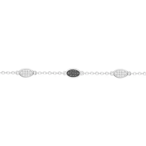 Bracelet Femme EDORA ARGENT 925/1000 et Oxydes EDO70300403