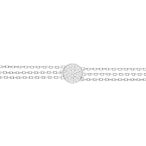 Bracelet Femme EDORA ARGENT 925/1000 et Oxydes EDO70300348