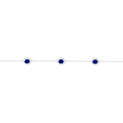 Bracelet Femme EDORA ARGENT 925/1000 et Spinelles EDO70300314
