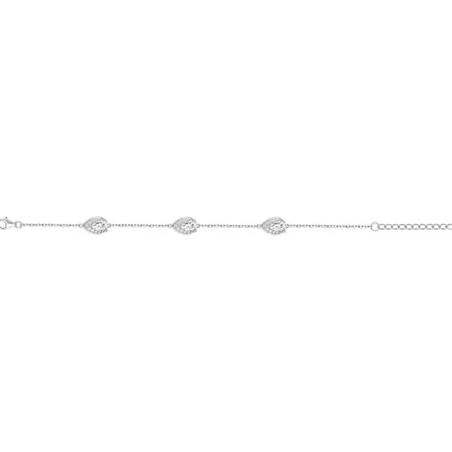 Bracelet Femme EDORA ARGENT 925/1000 et Oxydes
