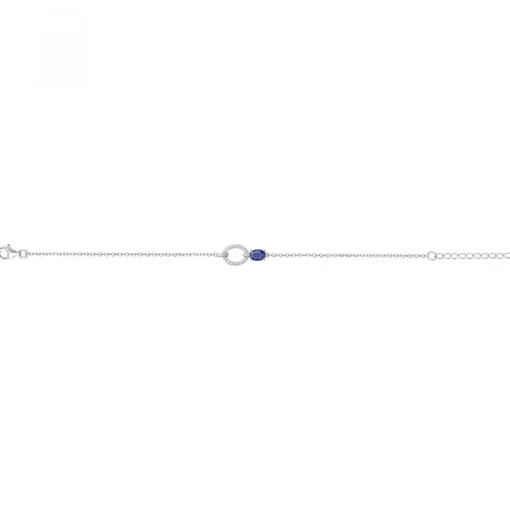 Bracelet Femme EDORA ARGENT 925/1000 et spinelle
