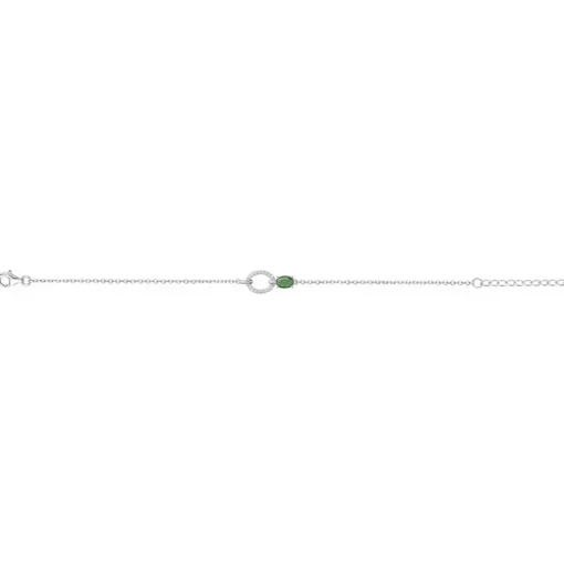 Bracelet Femme EDORA ARGENT 925/1000 et spinelle