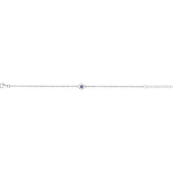 Bracelet Femme EDORA ARGENT 925/1000 et spinelle