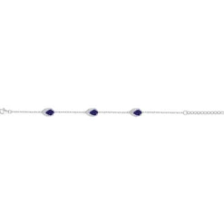 Bracelet Femme EDORA ARGENT 925/1000 et spinelles