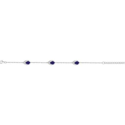 Bracelet Femme EDORA ARGENT 925/1000 et spinelles