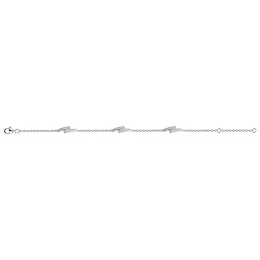 Bracelet Femme EDORA ARGENT 925/1000 et Oxydes