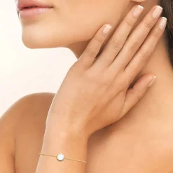 Bracelet Femme EDORA COLLECTION HARMONY Plaqué Or Nacre