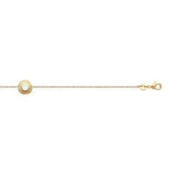 Bracelet Femme EDORA COLLECTION HARMONY Plaqué Or Nacre