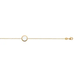 Bracelet Femme EDORA COLLECTION HARMONY Plaqué Or Nacre