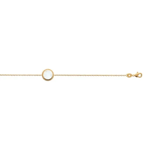Bracelet Femme EDORA COLLECTION HARMONY Plaqué Or Nacre