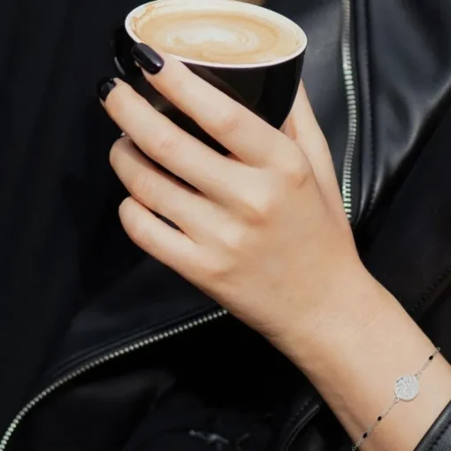 Bracelet Femme EDORA Martelé Acier Argenté EDO433784