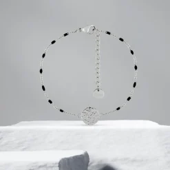 Bracelet Femme EDORA Martelé Acier Argenté EDO433784