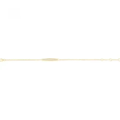 Bracelet femme empierré EDORA PLAQUE OR et oxydes