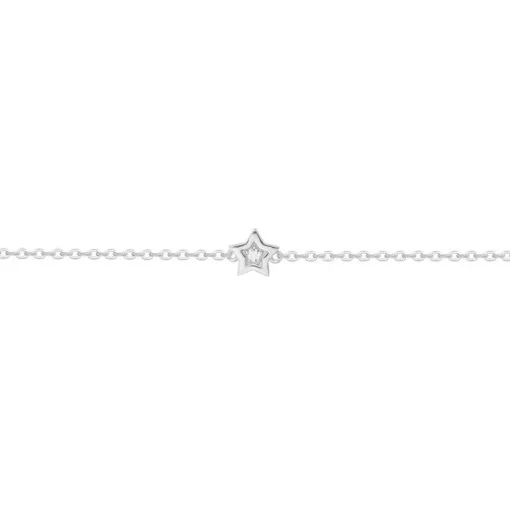 Bracelet Femme Etoile EDORA ARGENT 925/1000 et Oxydes EDO70300339