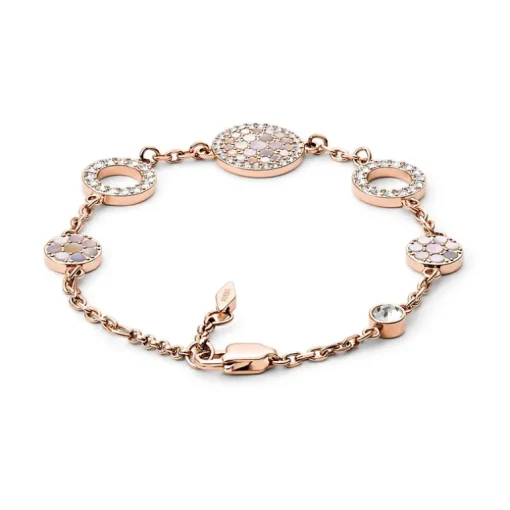 Bracelet Femme Fossil disques