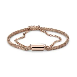 Bracelet Femme Fossil FASHION doré rose
