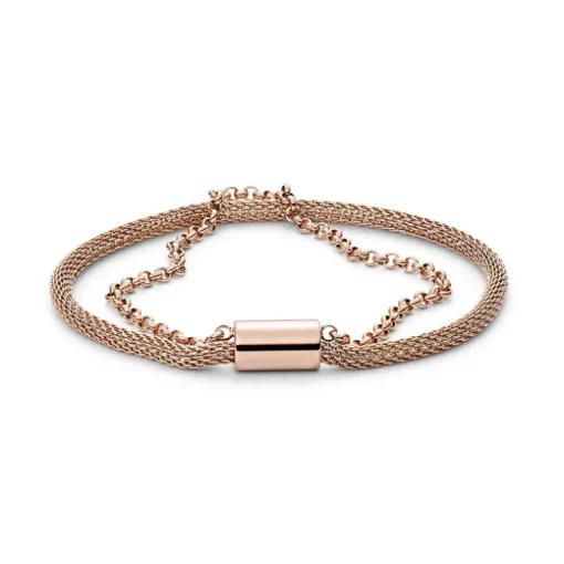 Bracelet Femme Fossil FASHION doré rose