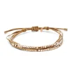 Bracelet femme FOSSIL fin perlé