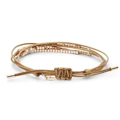 Bracelet femme FOSSIL fin perlé