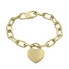 Bracelet Femme FOSSIL HARLOW LINEAR Acier Doré