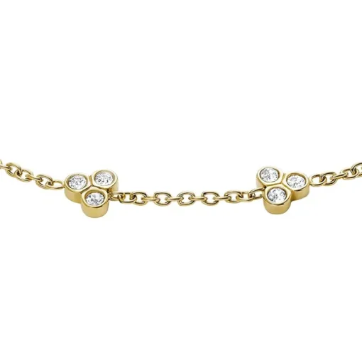 Bracelet Femme FOSSIL SADIE TRIO GLITZ Acier Doré