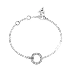 Bracelet Femme GUESS Acier Argenté et Oxydes JUBB03162JWRHS
