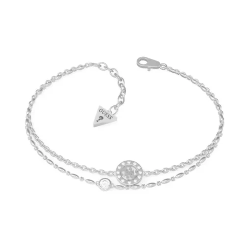 Bracelet Femme GUESS MINIATURE métal argenté et strass UBB79032-S