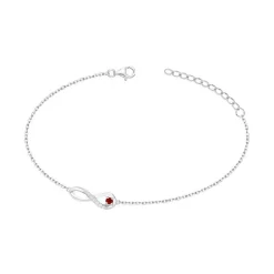 Bracelet Femme Infini EDORA ARGENT 925/1000 et Oxydes EDO70300318