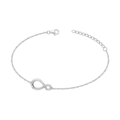 Bracelet Femme infini EDORA ARGENT 925/1000 et Oxydes